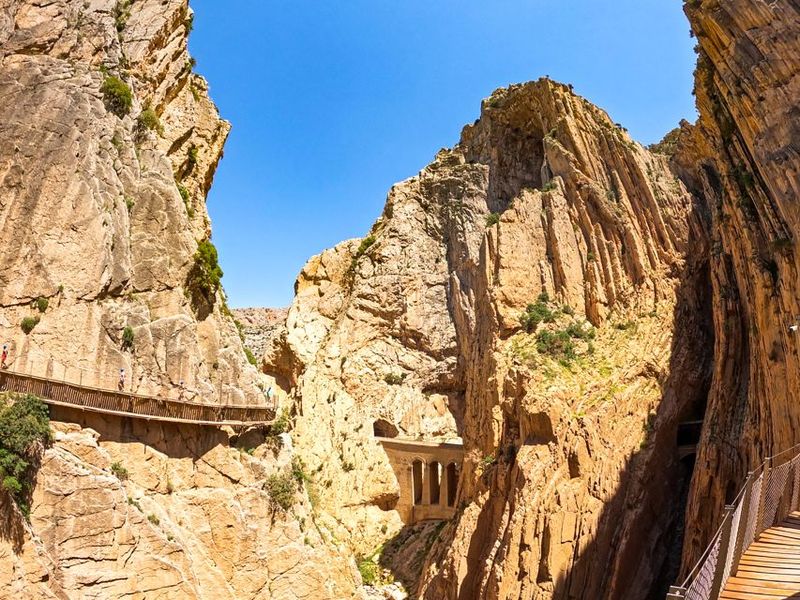Caminito del Rey: Entry Ticket - End in El Chorro: One-Way Finish and Getting Back Without Stress