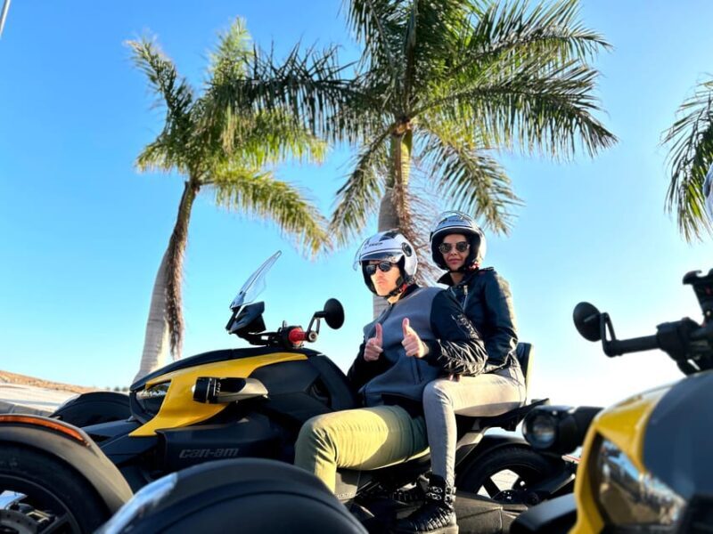 Can-am Ryker moto / buggy / quad Tour: Coast (Maspalomas) - The Experience in Detail