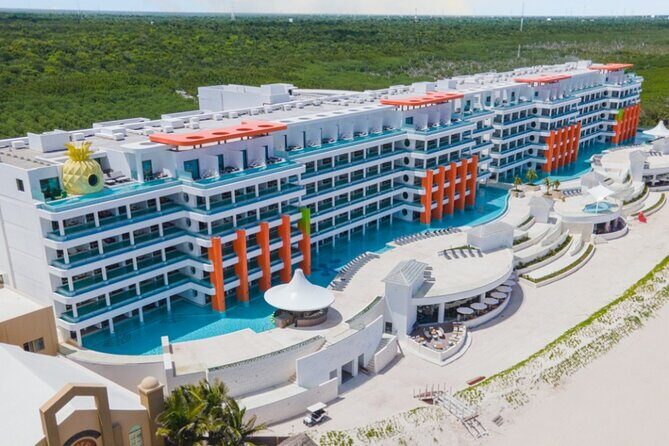 Cancun Airport and Nickelodeon Resort Riviera Private Shuttle - Key Points