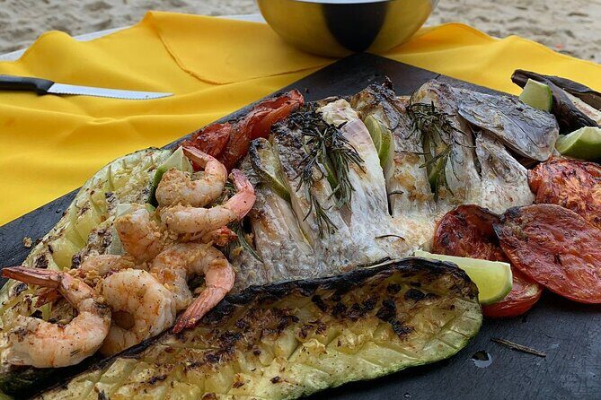 Cancun Beach Seafood Barbecue Class in a Kombi - FAQs