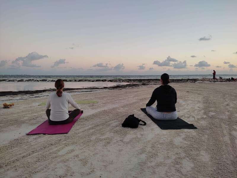 Cancún: Beach Yoga Class with Guided Meditation - Key Points