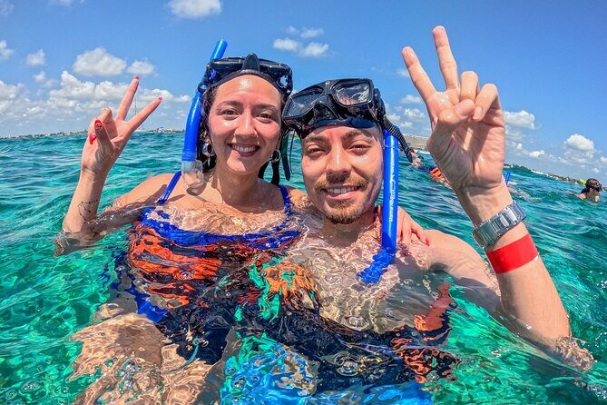 Cancún Catamaran to Isla Mujeres + Snorkel, Open Bar & Lunch - The Return Journey and Sunset Views