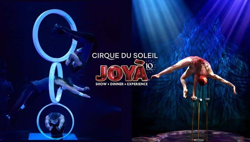 Cancún: Cirque du Soleil JOYÀ Entry Ticket and Transfer - The Itinerary and Experience Breakdown