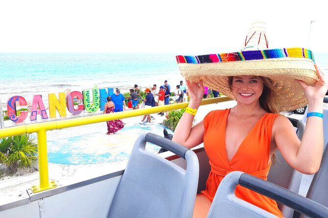 Cancun City Sightseeing and Shopping Tour on a Double Decker bus - The Souvenir and Culture Stops