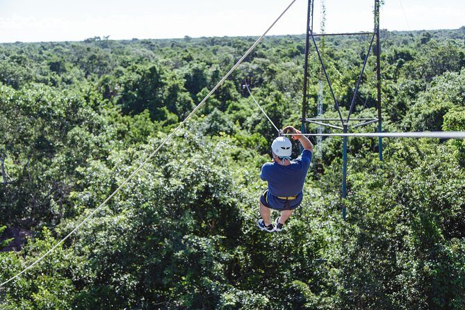 Cancun Extreme Zipline Canopy Tour - The Jungle and Cenote Experience