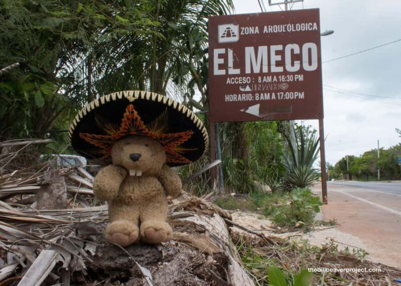 Cancun Guided Sightseeing El Meco Site, Letters and Shopping - Key Points