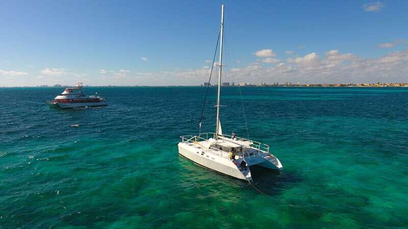 Cancun: Isla Mujeres Catamaran with buffet lunch & open bar - The Sum Up
