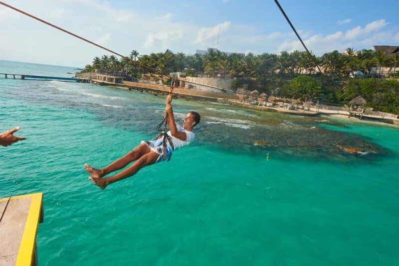 Cancun: Isla Mujeres Royal Garrafon with Transport & Lunch - Key Points