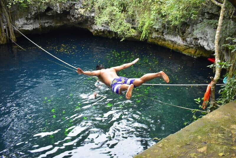 Cancun: Jungle ATV Tour, Ziplining, and Cenote Swim - The Highlight: Cenote Verde Lucero