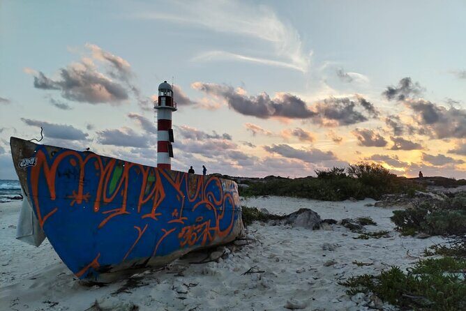 Cancun Lighthouse Tour with Cenote Tour and Shopping Tour - Key Points