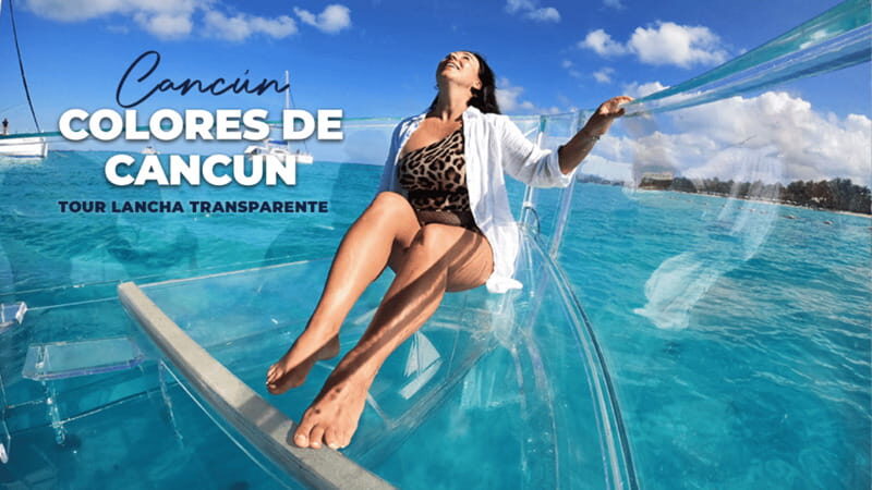 Cancún: Nichupté Lagoon Transparent Boat Tour with Drinks - FAQ