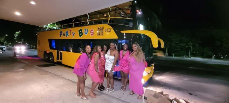 Cancun: Private 3 Hour Party Bus Experience - What to Expect from the Cancun Private Party Bus