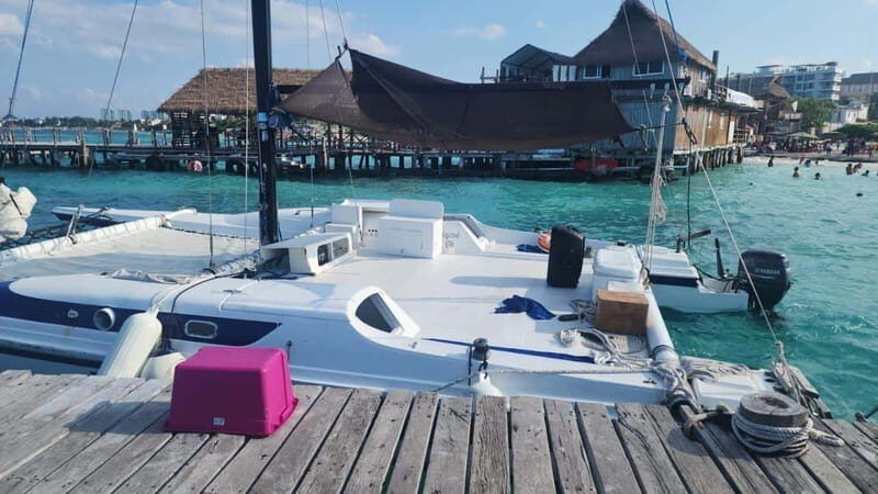 Cancun: Private Catamaran Tour to Isla Mujeres! Drinks - Key Points