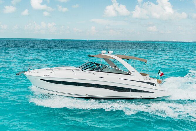 Cancun Private Luxury 37ft Yacht for 12 people - FAQs