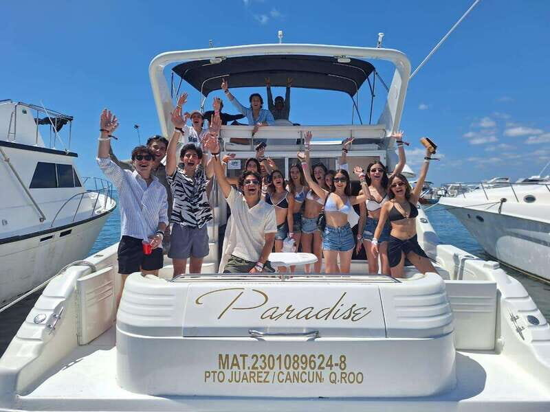 Cancun: Private Luxury 46-Feet Flybridge Yacht Cruise - What Travelers Say