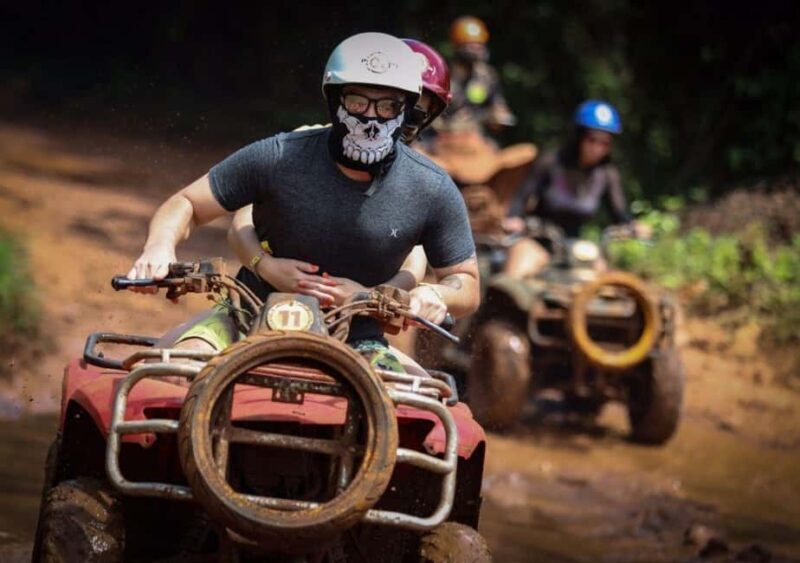 Cancun: Thrilling ATV Adventure, Ziplines and Cenote swim - Key Points