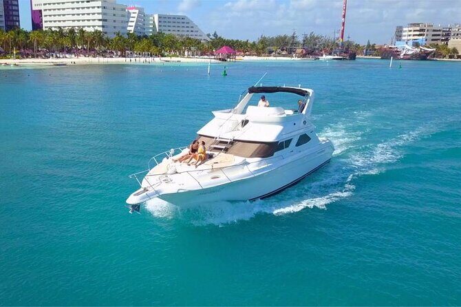 Cancun yachts rental YACHT 46 FT, 15 PAX MAX 25P12 - FAQ