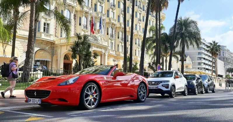 Cannes:private Ferrari Big Tour to Juan Les Pins and Antibes - The Real Benefits for Travelers