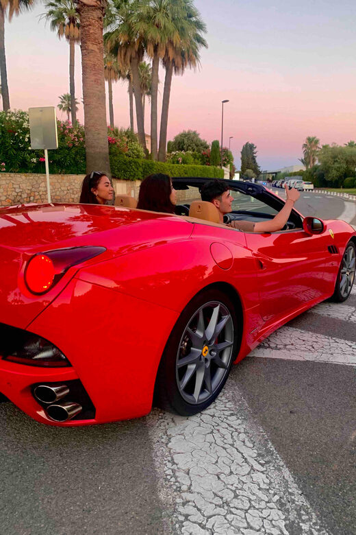 Cannes:private Ferrari Big Tour to Juan Les Pins and Antibes - The Itinerary Breakdown: What You’ll Experience