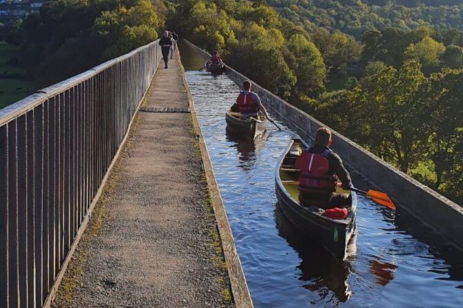 Canoe Aqueduct tours Llangollen - What the Itinerary Looks Like