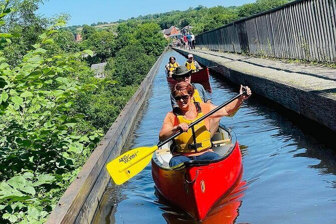 Canoe Trip Over the Pontcysyllte Aqueduct - The Sum Up