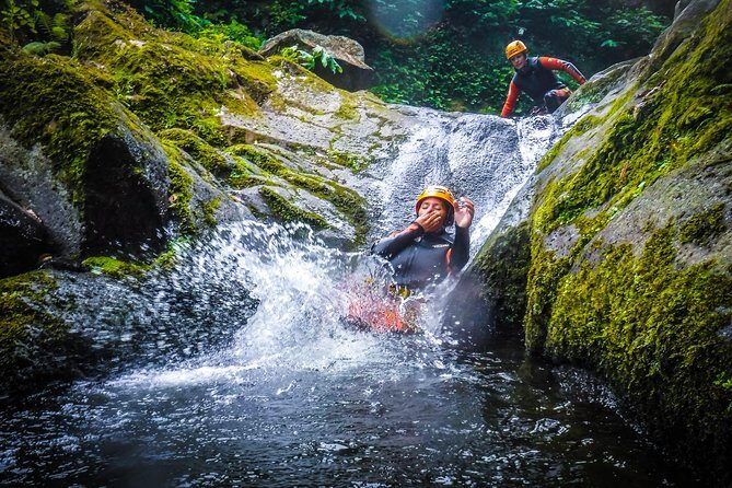 Canyoning Experience in Ribeira dos Caldeirões Sao Miguel -Azores - The Scenic Highlights