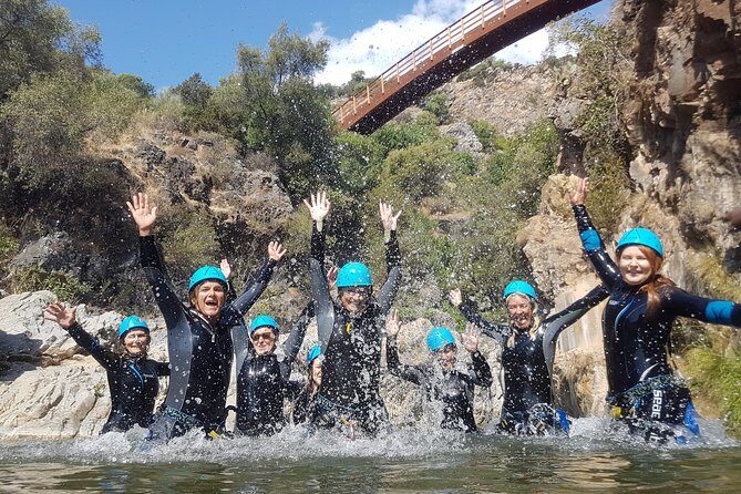 Canyoning Gorge Descent, river walk in Benahavis. - Key Points