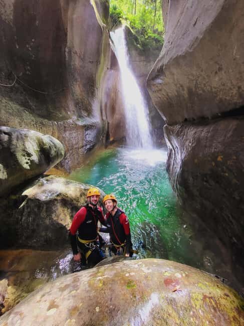 Canyoning Grenoble Furon high - The Structure of the Tour