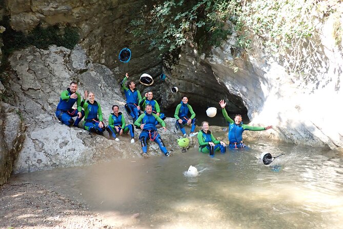 Canyoning "Gumpenfever" - beginner Canyoningtour for everyone - Swimming and Water Moments in Lake Garda’s Canyon World