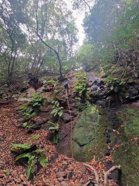canyoning Tenerife: canyoning Anaga: canyoning initiation - How the Itinerary Unfolds