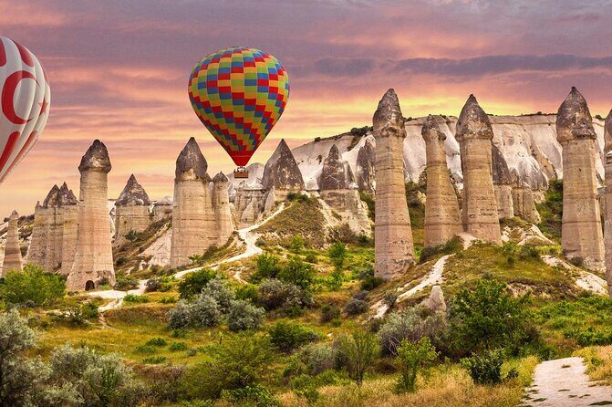 Cappadocia Hot Air Balloon Ride over Cat Valley with Transfers - Group Size and Timing