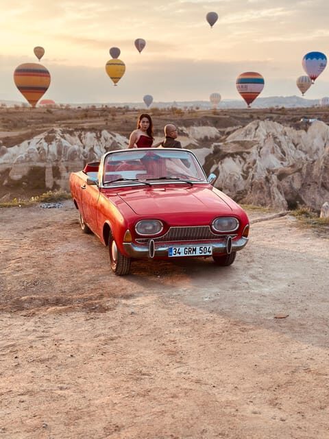 Cappadocia: Hot Air Balloon Watching Tour with Classic Car - Key Points