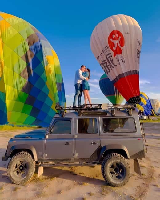 Cappadocia: Jeep Safari & Flying Dress Pro Photo Shoot - Key Points