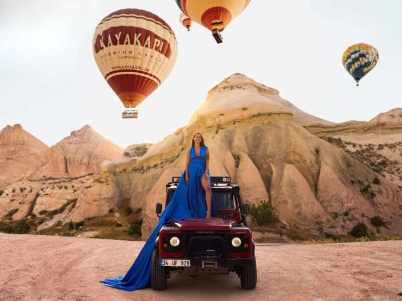Cappadocia: Jeep Safari & Flying Dress Pro Photo Shoot - What to Expect from the Cappadocia Jeep & Flying Dress Tour