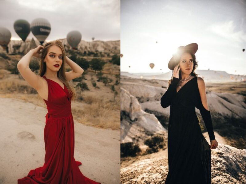 Cappadocia: Photo Shooting With Flying Dresses - The Photography and Support Team