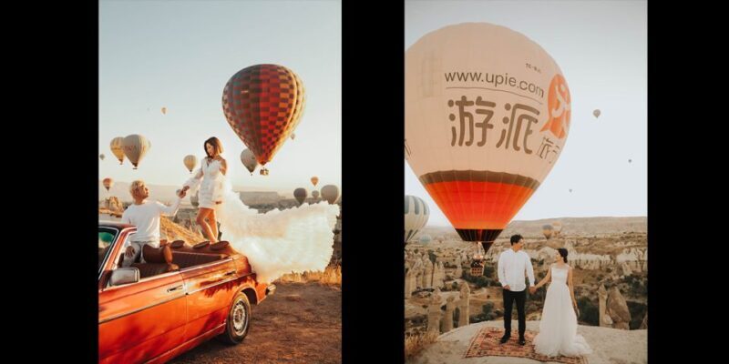 Cappadocia: PhotoShoot with Balloons. Flying Dress included. - Why This Photo Shoot Stands Out