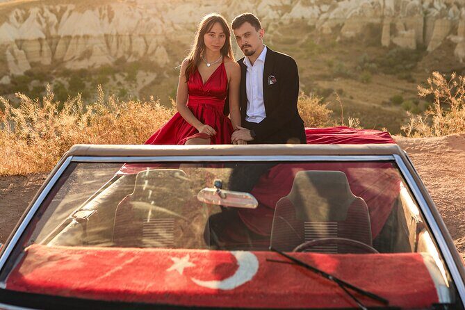 Cappadocia Private Photo Shoot with Flying Dress + Vintage Car - Practical Details: Transportation, Timing & Booking