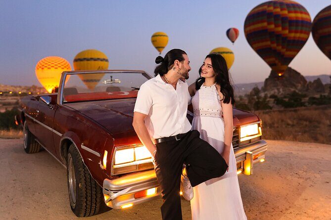 Cappadocia Private Photo Shoot with Flying Dress + Vintage Car - FAQ