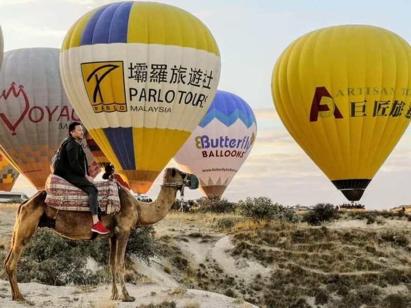 Cappadocia: Sunrise Camel Ride with Hot Air Balloons - What to Expect from the Sunrise Camel Ride
