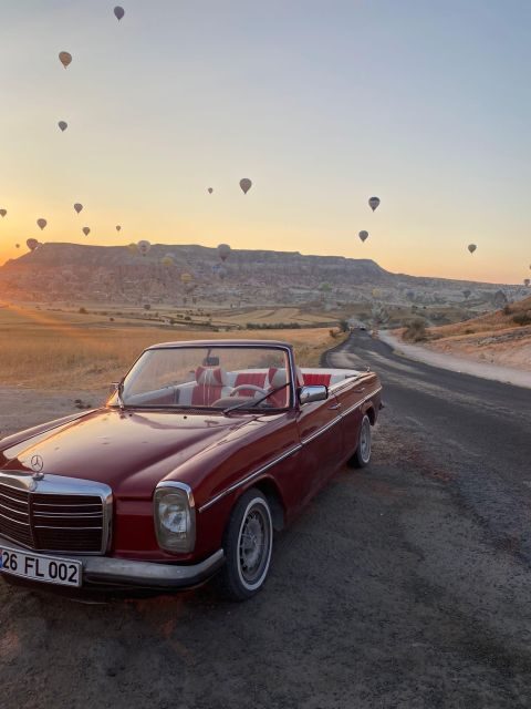 Cappadocia: Sunrise, Day Tour & Sunset Classic Car Tour - The Experience in Detail