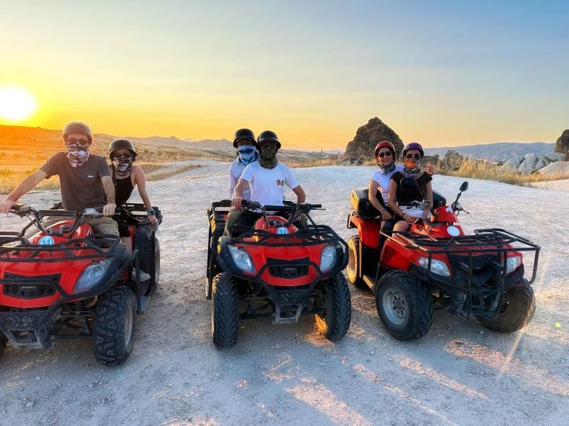 Cappadocia Sunset ATV Tour - The First Scenic Drive + Safety Briefing Setup