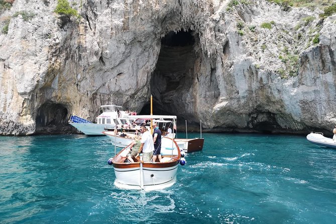 Capri Boat Tour from Naples – Small Group, Swim & Relax - Green Grotto and White Grotto: what you should expect