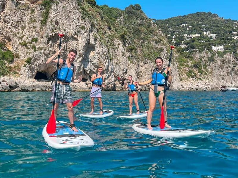 Capri: Caves and Beaches Paddle Board Tour. Photos included - What to Expect from the Capri Paddleboard Tour