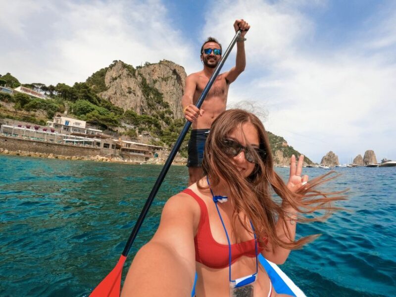 Capri: Caves and Beaches Paddle Board Tour. Photos included - The Experience Through the Eyes of Past Participants