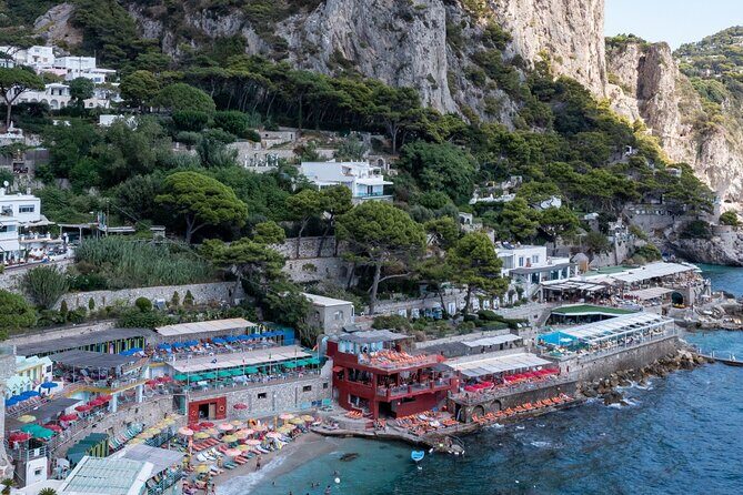 Capri Full Day Private Boat Tour From Sorrento - Dining with a View: The Waterside Restaurant Stop
