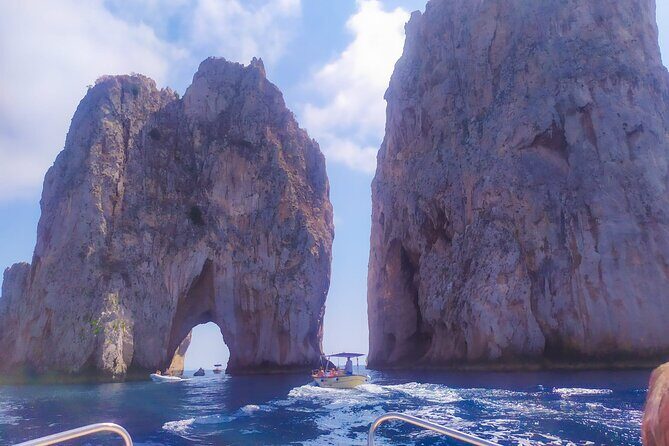Capri Half Day Private Boat Tour from Capri (4 hours)+Blue Grotto - Swimming and Snorkeling Breaks