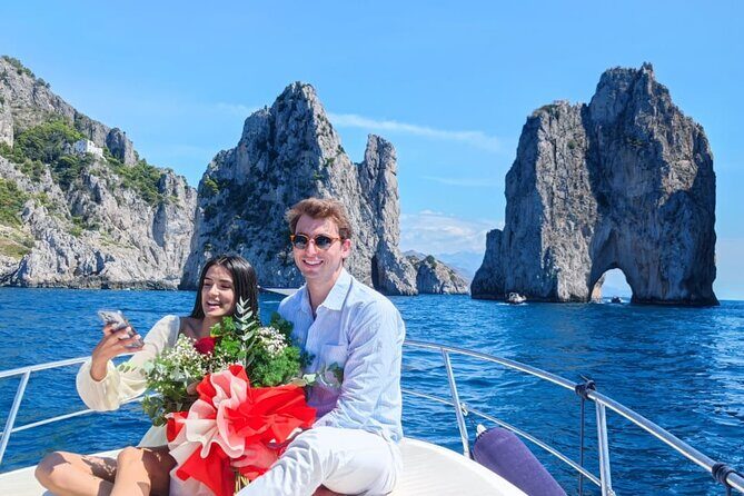 Capri in a Day All Inclusive Premium Boat Tour + City Visit - Starting Point and First Stops