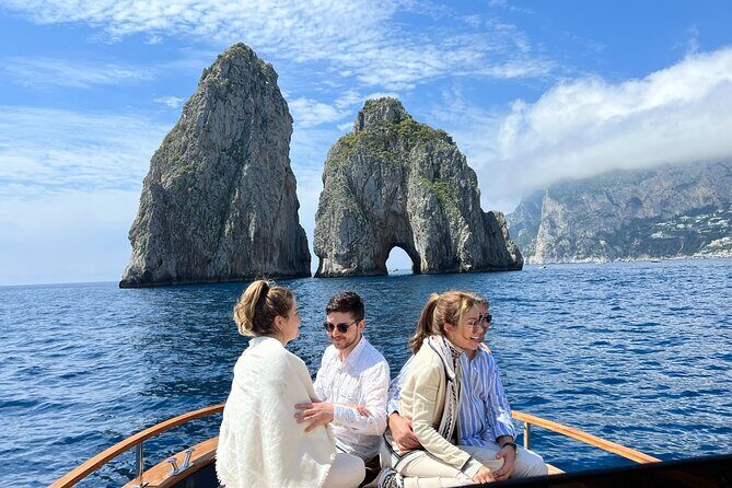 Capri in a Day All Inclusive Premium Boat Tour + City Visit - Exploring Capris Marine Wonders