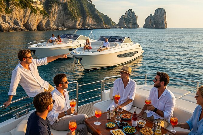Capri in a Day from Positano by Premium Boat Tour + City Visit - Meeting point and getting onboard at Marina Grande