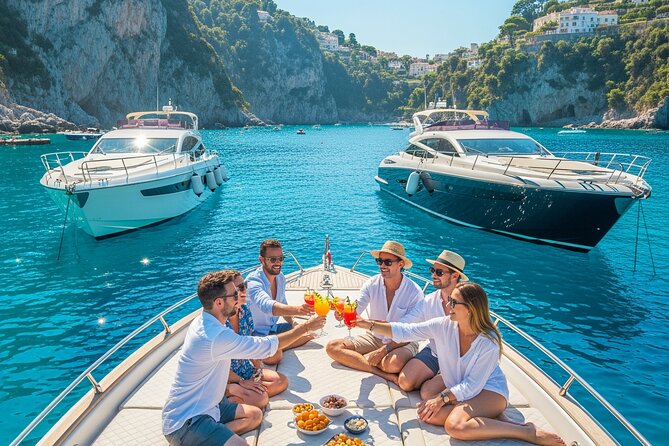 Capri in a Day from Positano by Premium Boat Tour + City Visit - The grotto route: Heart Cave, calm coves, and the big-name caves